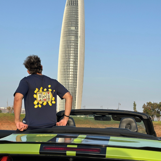 JACKPOT T-SHIRT - NAVY BLUE