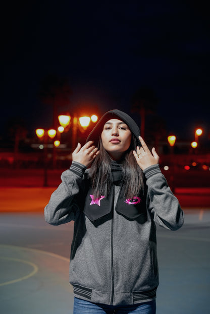 NINJA HOOD - PINK STAR